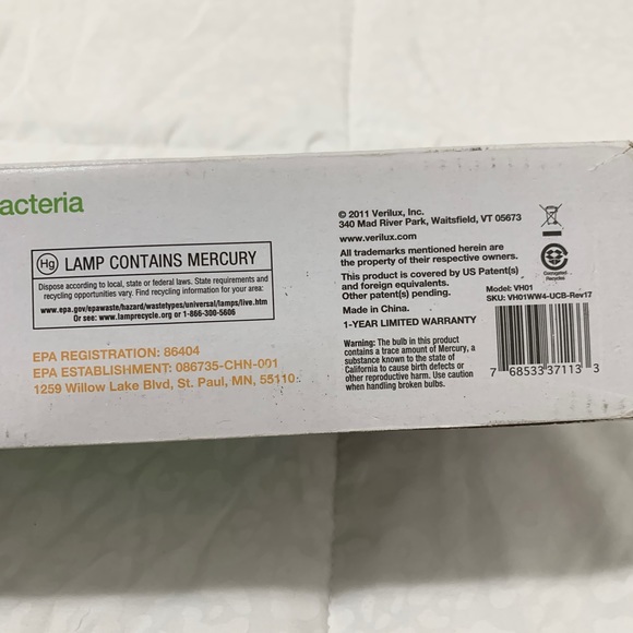 Verilux CleanWave FS UVC Sanitizing Wand - Perfect for Germaphobes, Full Size - Picture 7 of 8